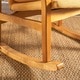 preview thumbnail 16 of 18, Benny Tufted Fabric Rocking Chair by Christopher Knight Home