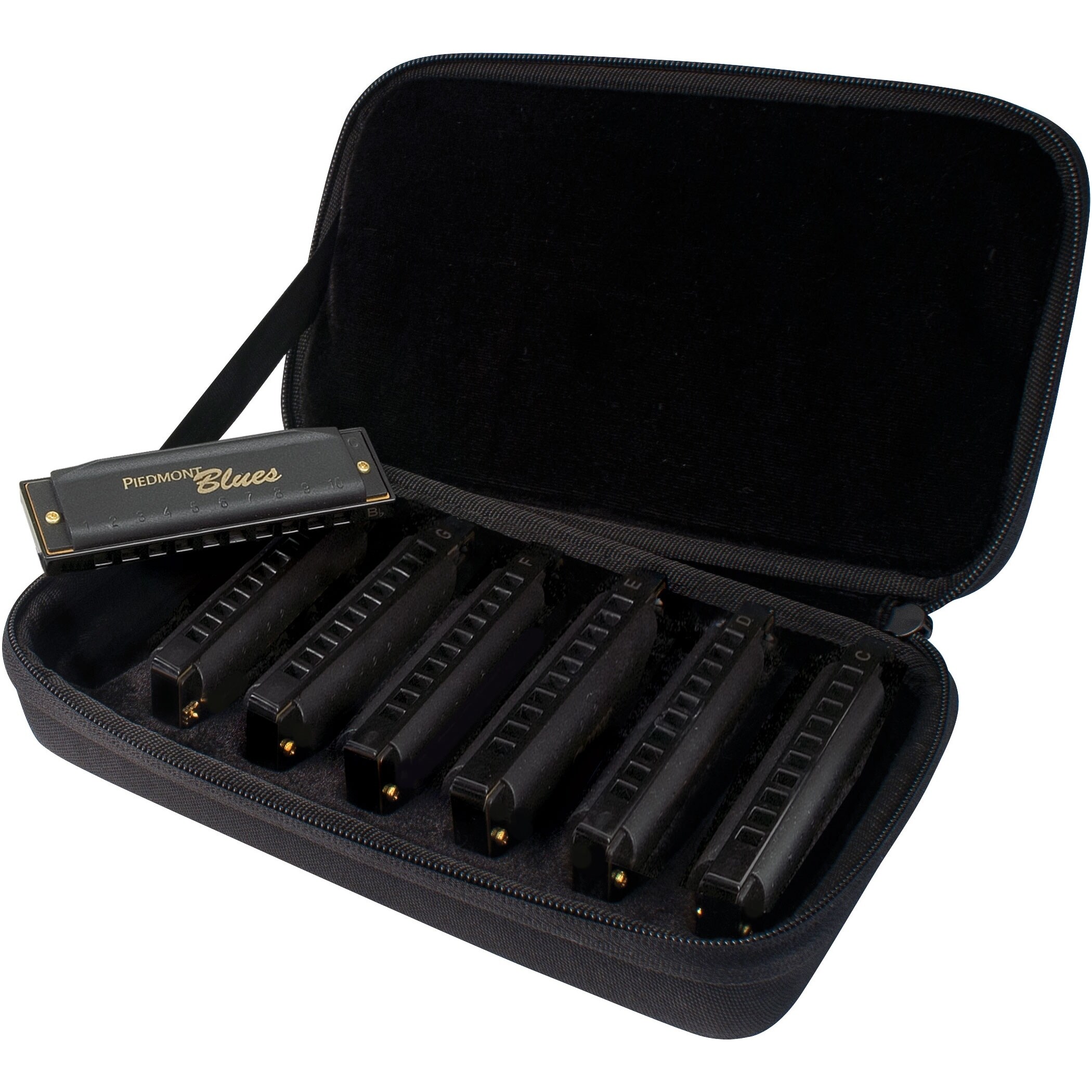 Hohner Piedmont Blues Harmonica Set 7Pack N/A eBay