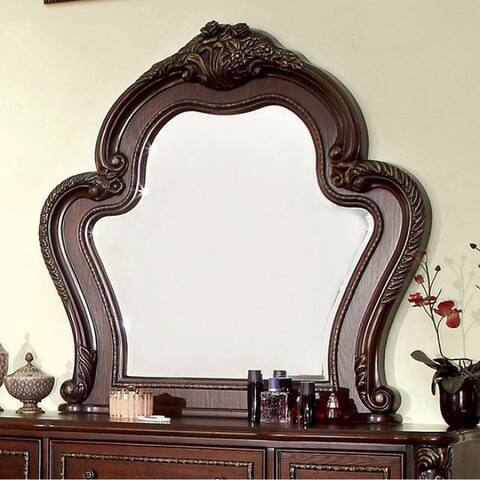 Castlewood Traditional Style Mirror , Cherry