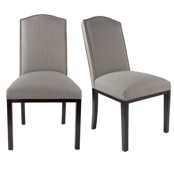 Sole Design Allison Modern Upholstered Camel Back Dining Chair On