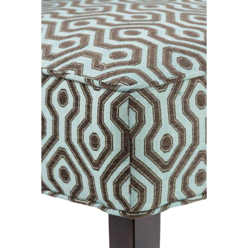 Nolani Modern Fabric BISTROLE Upholstered Slipper Wingback Chair