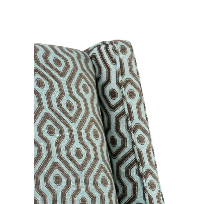 Nolani Modern Fabric BISTROLE Upholstered Slipper Wingback Chair