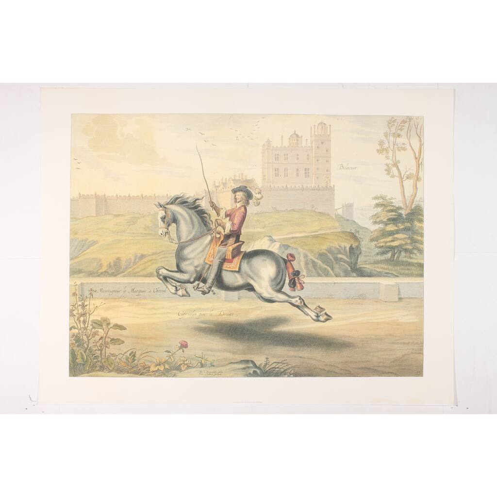 Duke of Newcastle's Equestrians VI Wall Art Print
