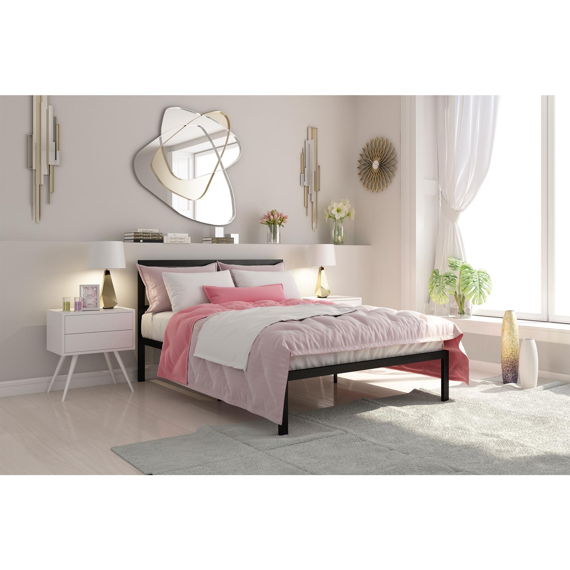 DHP Signature Sleep Queen size Platform Bed with Headboard Free