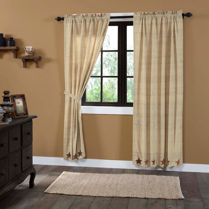 Abilene Star Panel Set of 2 84x40 - N/A