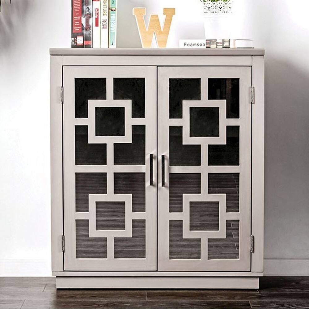 Lora Contemporary Hallway Cabinet, Gray