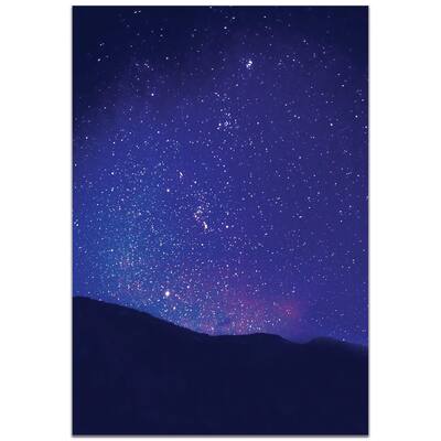 Meirav Levy 'Satin Sky' 22in x 32in Nature Photography on Plexiglass - Multi-Color