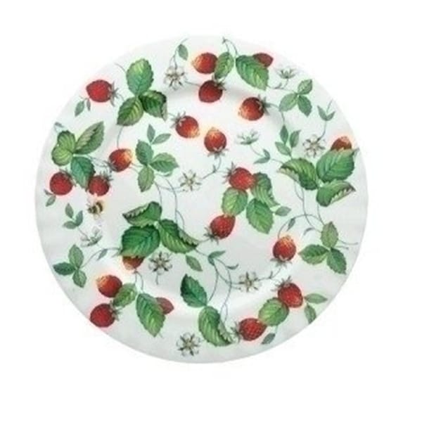 Roy Kirkham Tea/Dessert Plate 20 cm - Alpine Strawberry Set of 6