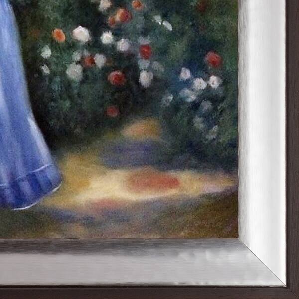knee length dresses for ladies The Blue Lady by Pierre-Auguste Renoir