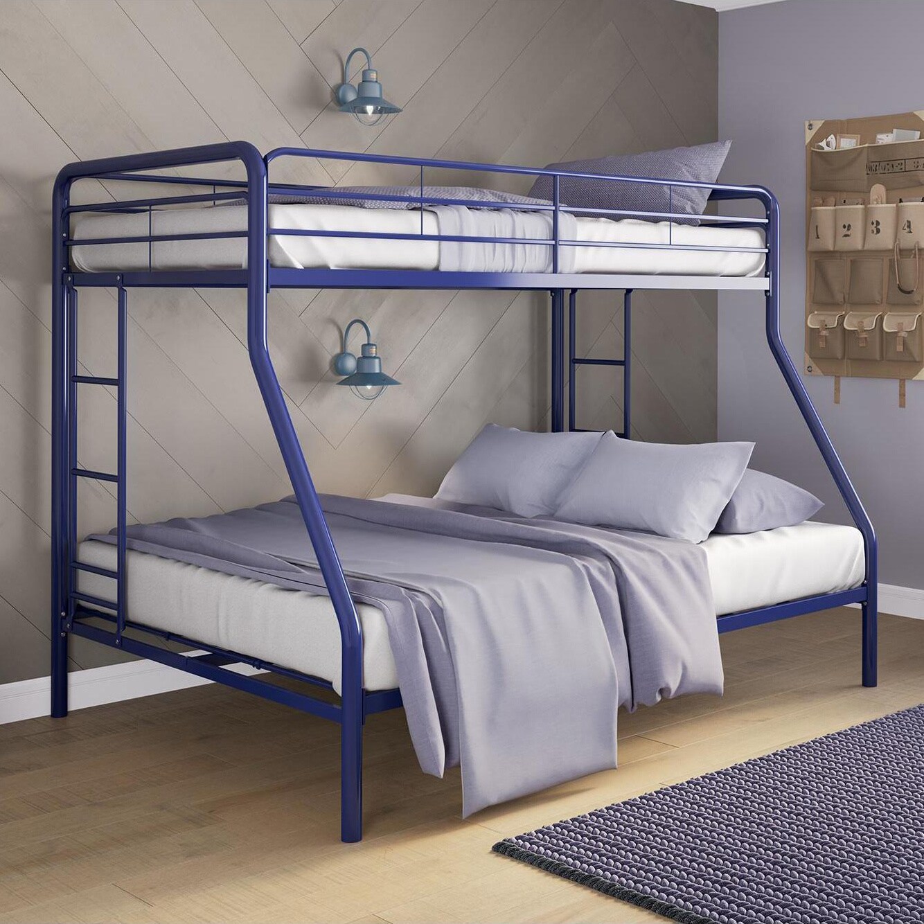 Twin over Full Metal Bunk Bed