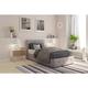 preview thumbnail 1 of 14, Avenue Greene Romeo Upholstered Bed with Storage