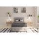 preview thumbnail 3 of 14, Avenue Greene Romeo Upholstered Bed with Storage