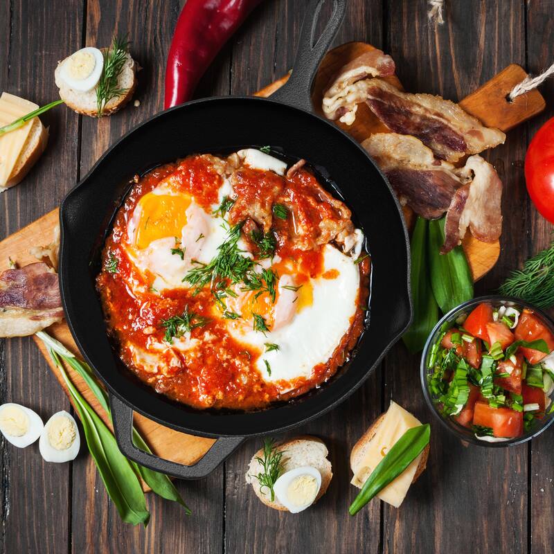 Classic Cuisine Pre-Seasoned Cast Iron Skillet