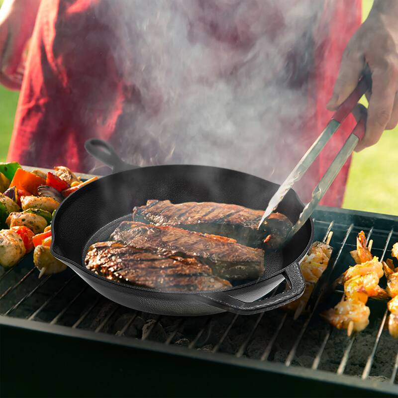 Classic Cuisine Pre-Seasoned Cast Iron Skillet