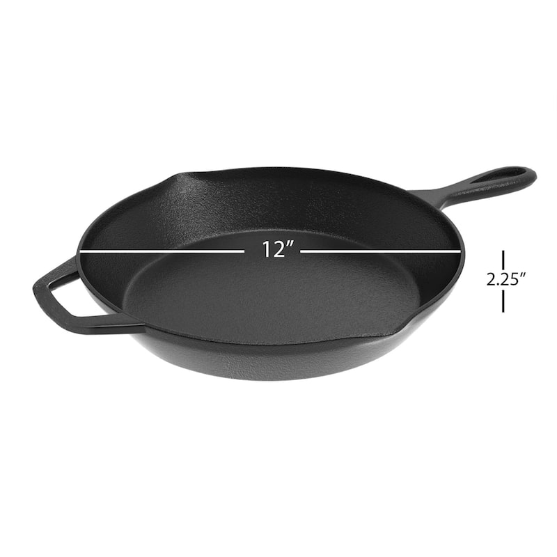 Classic Cuisine Pre-Seasoned Cast Iron Skillet