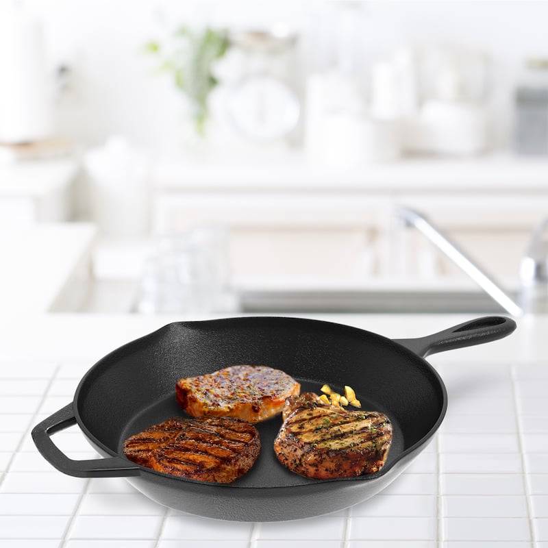 Classic Cuisine Pre-Seasoned Cast Iron Skillet