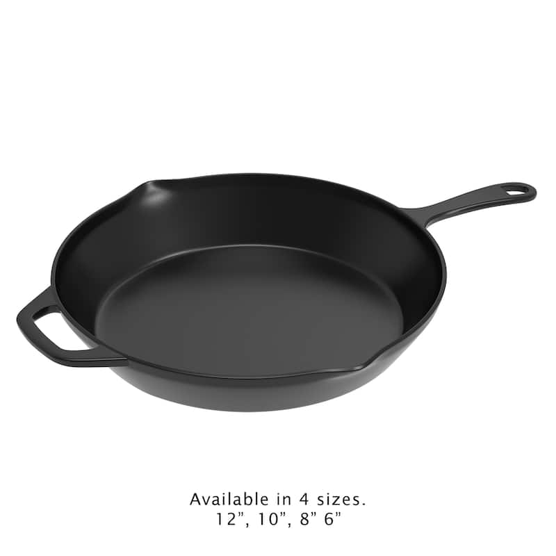 Classic Cuisine Pre-Seasoned Cast Iron Skillet