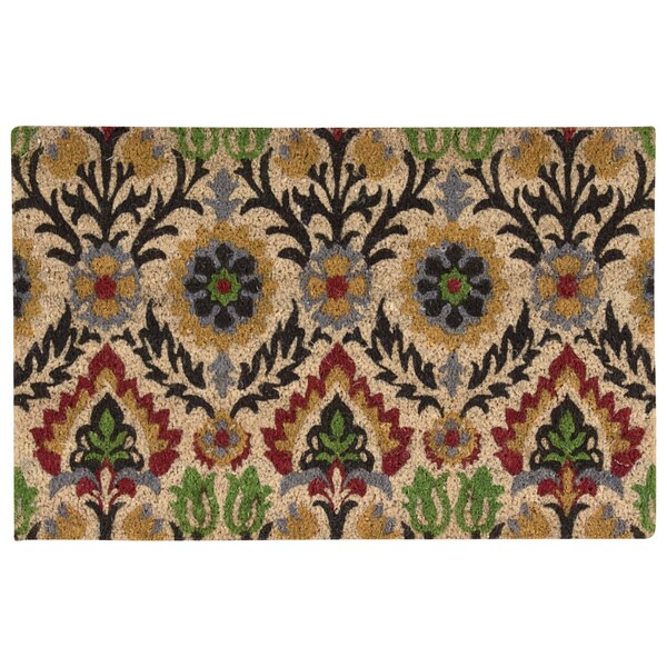 Waverly Greetings "Santa Marie" Grey Doormat by Nourison (2' x 3')
