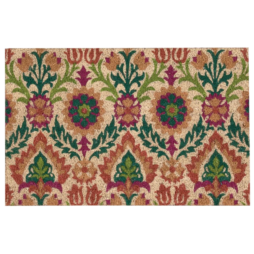 Waverly Greetings "Santa Marie" Clay Doormat by Nourison (1'6 x 2'4)