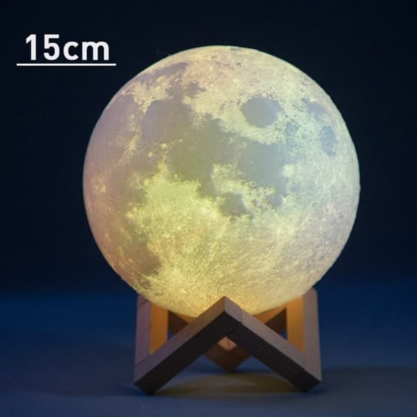 Shop Led Moon Lamp 3d Print Usb Led Night Light Moonlight Touch