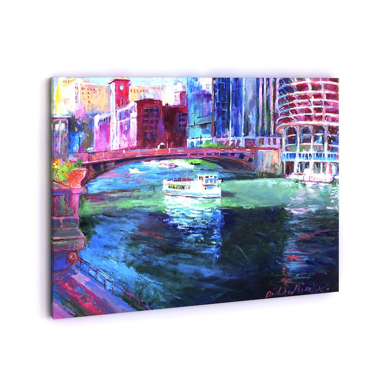 Copper Grove Richard Wallich 'Chicago 2' Canvas Art