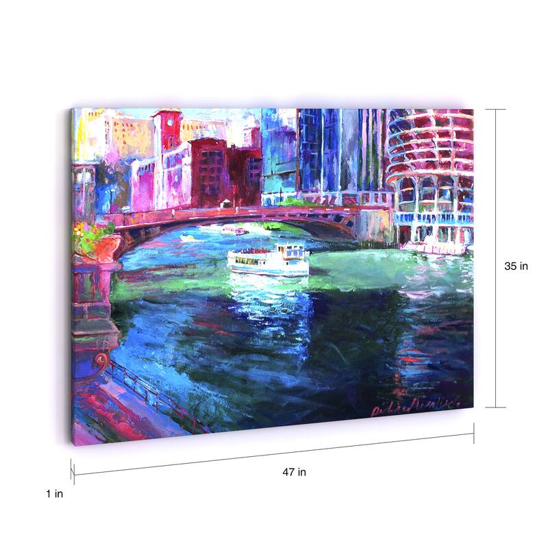 Copper Grove Richard Wallich 'Chicago 2' Canvas Art