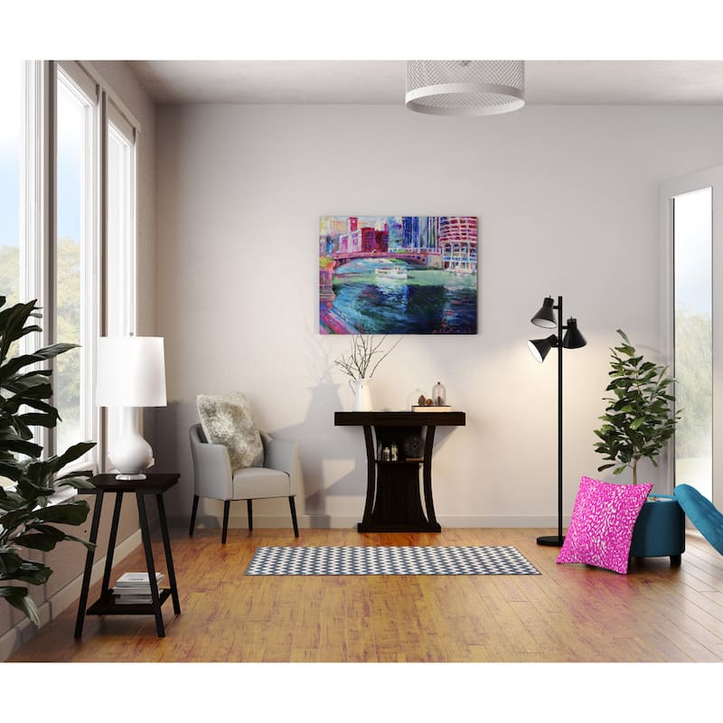 Copper Grove Richard Wallich 'Chicago 2' Canvas Art