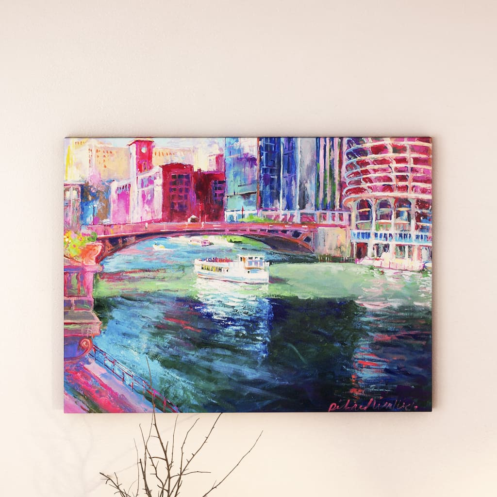 Copper Grove Richard Wallich 'Chicago 2' Canvas Art