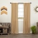 preview thumbnail 2 of 5, Tobacco Cloth Panel Fringed Set of 2 84x40