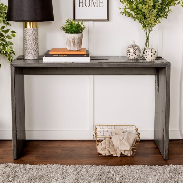 48" Reclaimed Wood Entry Table - 48 x 14 x 30h