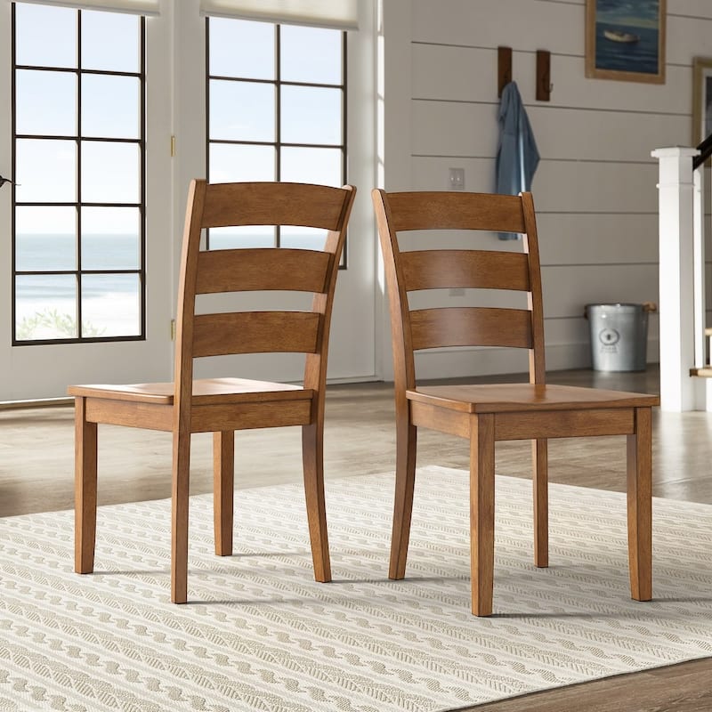 Wilmington II Wood Dining Chairs (Set of 2) by iNSPIRE Q Classic