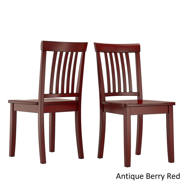 Wilmington II Mission Back Wood Dining Side Chairs (Set of 2) by iNSPIRE Q Classic