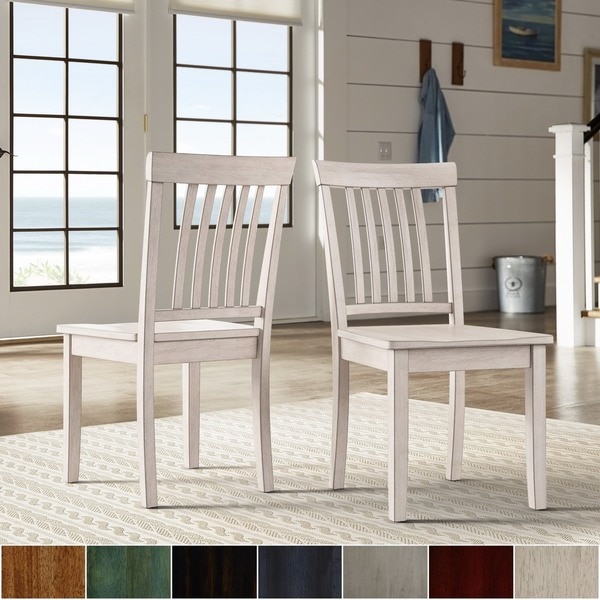 Wilmington II Mission Back Wood Dining Side Chairs (Set of 2) by iNSPIRE Q Classic