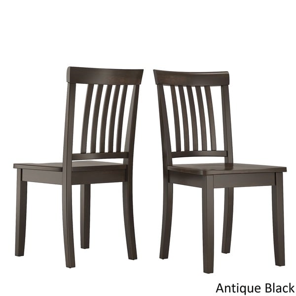 Wilmington II Mission Back Wood Dining Side Chairs (Set of 2) by iNSPIRE Q Classic