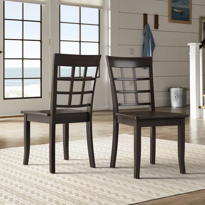 Wilmington II Window-back Dining Chairs (Set of 2) by iNSPIRE Q Classic