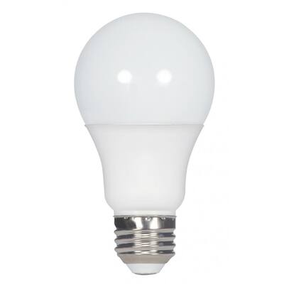 Satco 5W A19 LED - 220' Beam Spread - Medium Base - 3500K - 120V