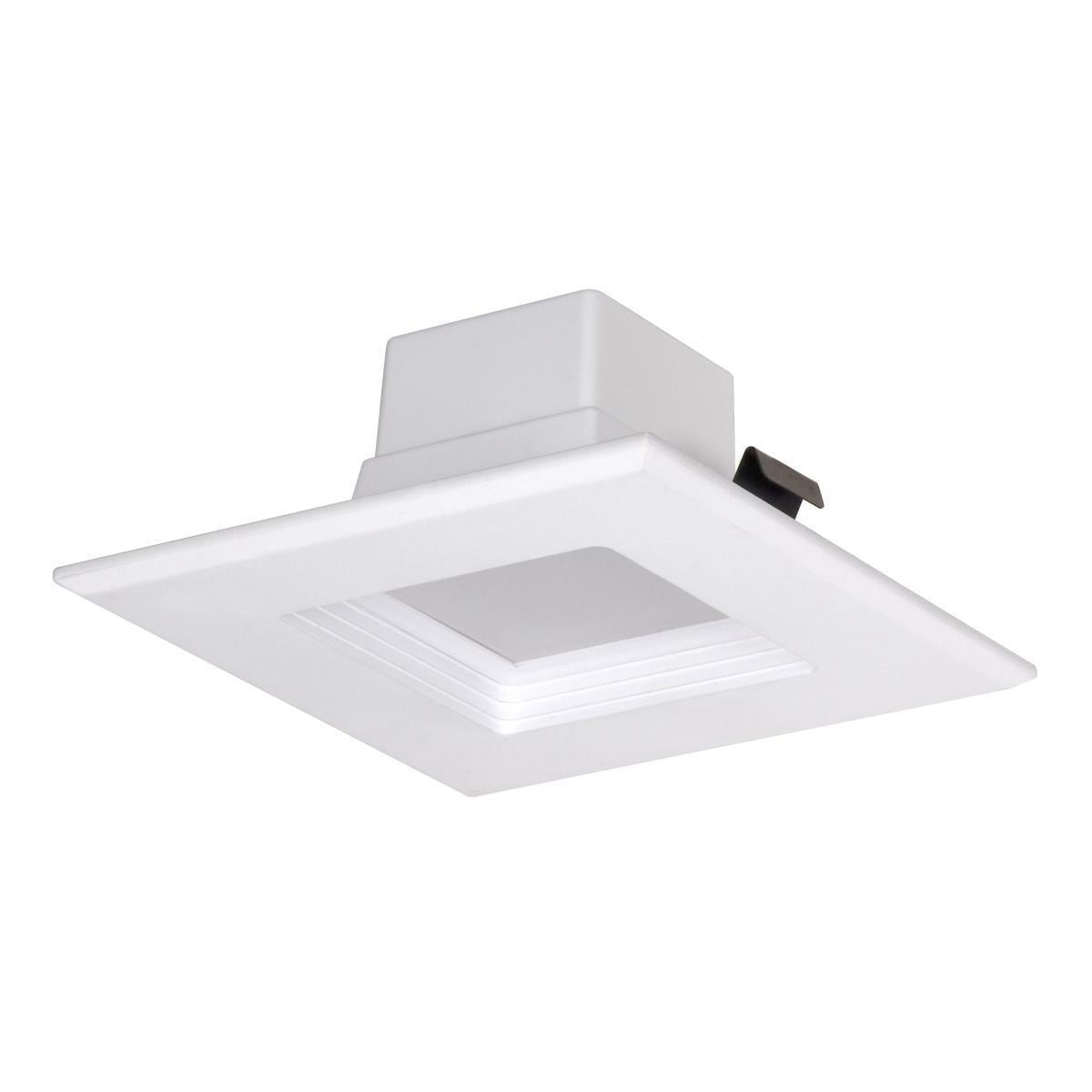 Satco 10W LED Downlight Retrofit - 4 inch square shape - White | eBay