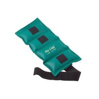 The Cuff® Adjustable Ankle and Wrist Weight for Yoga, Dance, Running, Walking, Biking, Physical Therapy, 4 lbs, Turquoise