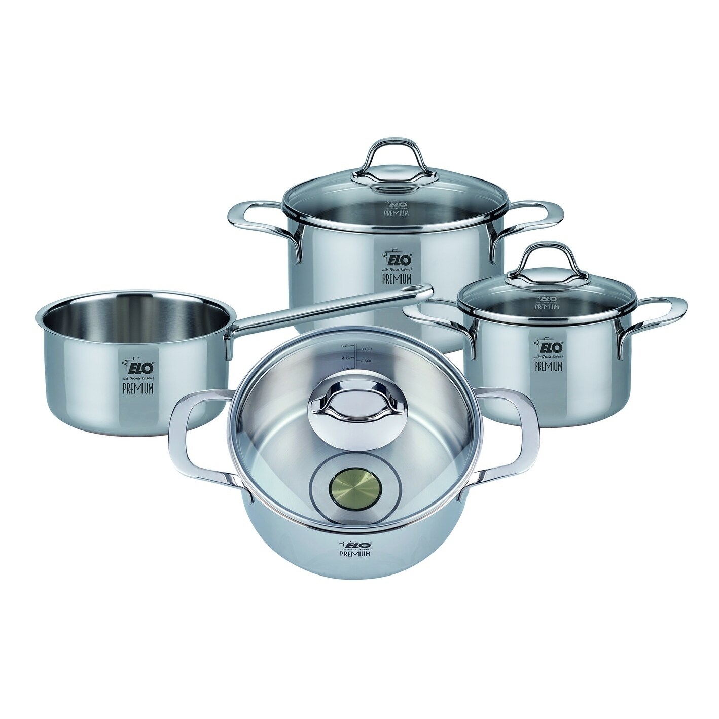 パスタ鍋 GASTRO LINE ELO germany Elo Germany Premium Silicano Plus Stainless Steel Induction
