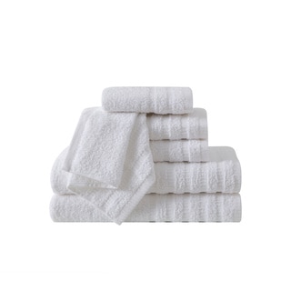 VCNY Home Wide Ribbed 6 piece Towel Set Bed Bath Beyond 17857342 VCNY Home Wide Ribbed 6 piece Towel Set Bed Bath Beyond 17857342