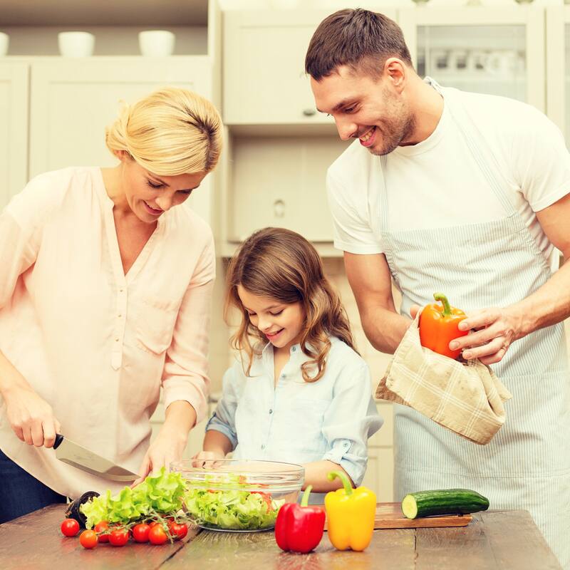 Classic Cuisine Two Tone Bamboo Cutting Board - Natural