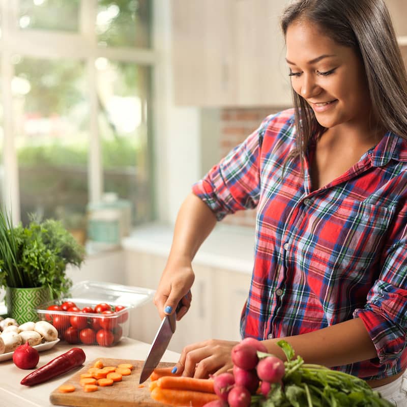 Classic Cuisine Two Tone Bamboo Cutting Board - Natural