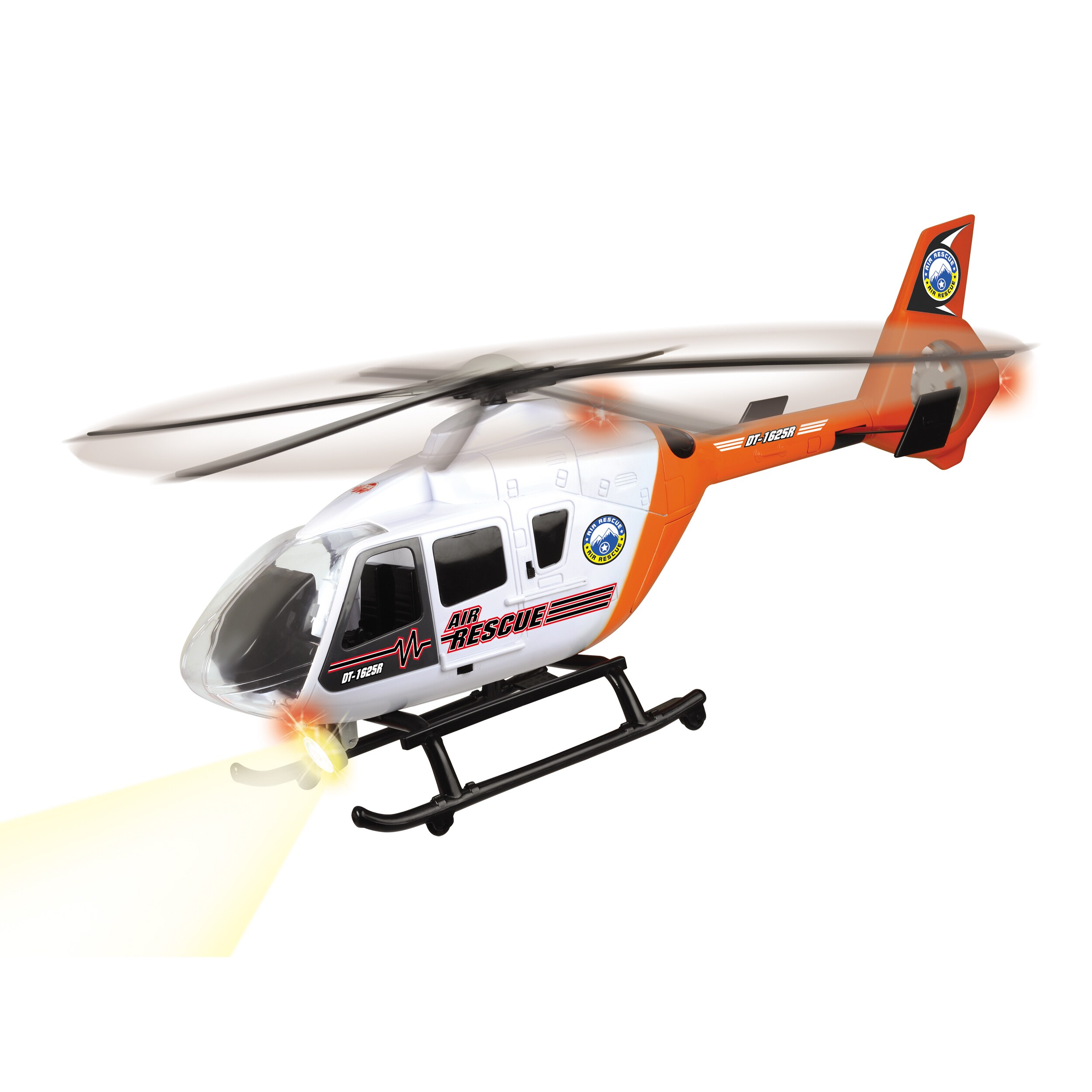 toy helicopter with lights and sounds