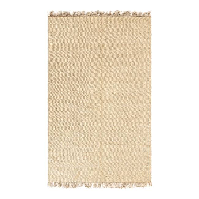 Beige Earth First Natural Jute Rug