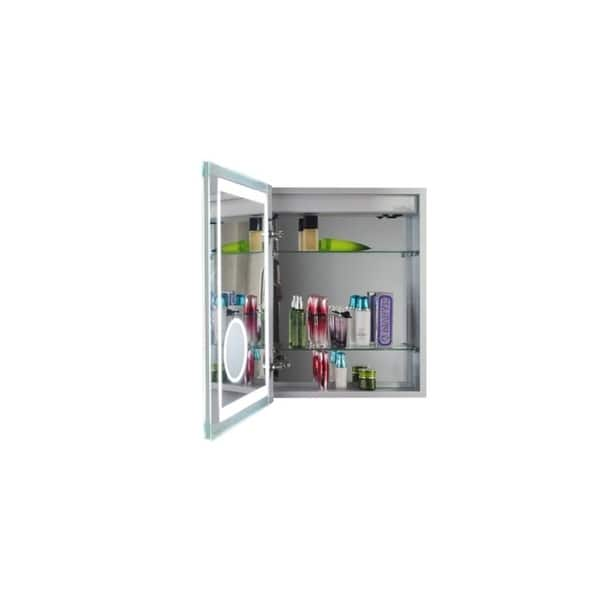 Shop Thalia Led Medicine Cabinet W Built In Cosmetic Mirror 16 X