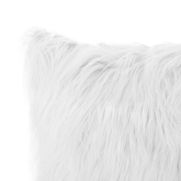 Shop Cianan Faux Furry Pillows Set Of 2 By Christopher Knight