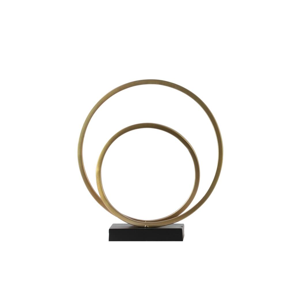 UTC32282 Metal Sculpture Metallic Finish Gold