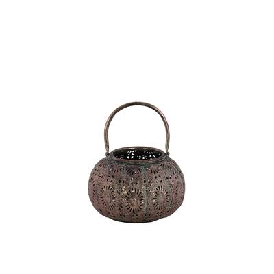 UTC41023 Metal Lantern Metallic Finish Silver