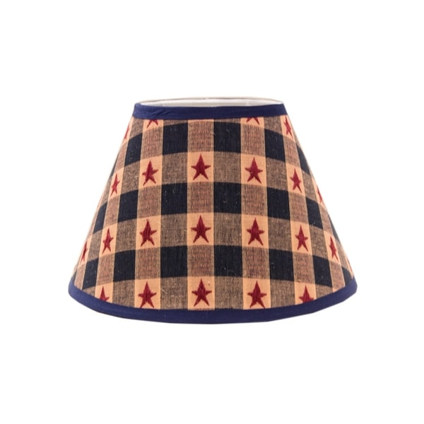 Somette Star Spangled 16 inch Empire Lamp Shade with Washer