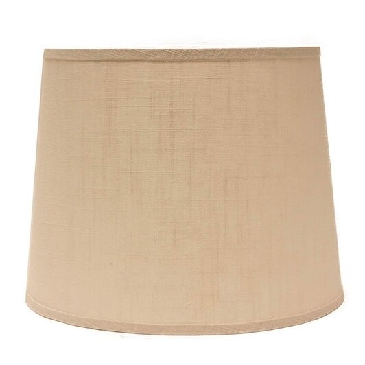 Somette Ivory Linen 16 Inch Drum Lamp Shade With Uno On Somette Ivory Linen 16 Inch Drum Lamp Shade With Uno